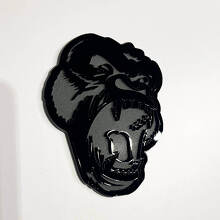Angry Gorilla 3D Auto-Emblem für Kotflügel, Heckklappe oder Kühlergrill_2