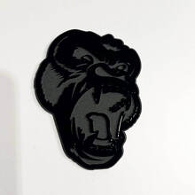 Angry Gorilla 3D Auto-Emblem für Kotflügel, Heckklappe oder Kühlergrill_4