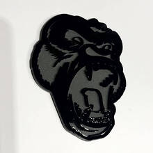 Benutzerdefinierte 3D-Abzeichen Angry Gorilla Fender Tailgate Front Grille Badges Emblem
 6