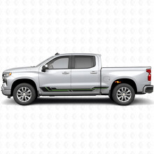 Parallele Akzent-Tür- und Schweller-Vinylstreifen für Chevrolet Silverado 1500 T1XX 2019-2026_4