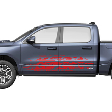 Vinyl-Aufkleber-Kit im Used-Look für die Seite des Dodge Ram 1500 REV_3