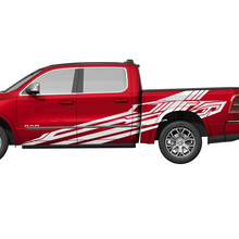 Splash Side Doors Side Doors Truck Vinyl Aufkleber Aufkleber Grafiken für Dodge RAM 1500 TUNGSTEN
 3