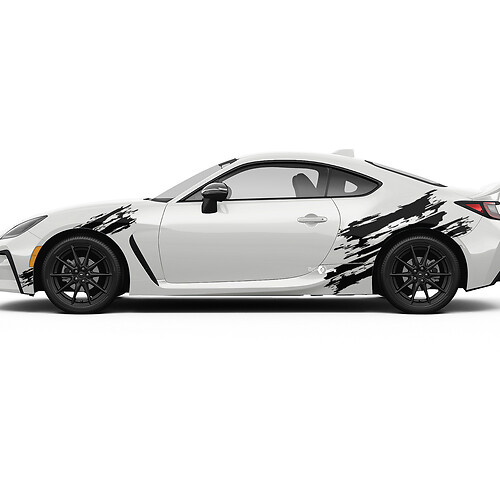 Doors Side Splash Graphics Aufkleber Aufkleber für Toyota JR86 Supra
