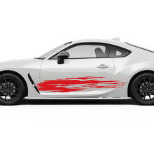 Doors Side Splash Graphics Aufkleber Aufkleber für Toyota JR86 Supra 2
 3