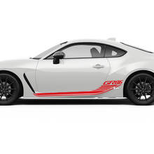 Doors Side Racing Stripes Grafikaufkleber Aufkleber für Toyota Gr86
 3