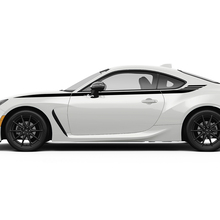 Seitliche Akzent-Racing-Streifen-Grafikaufkleber für Toyota JR86
 2