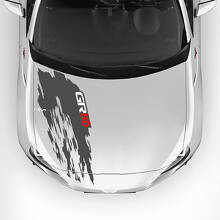 Toyota GR86 Hood Racing Splash Graphics Aufkleber Aufkleber
 2