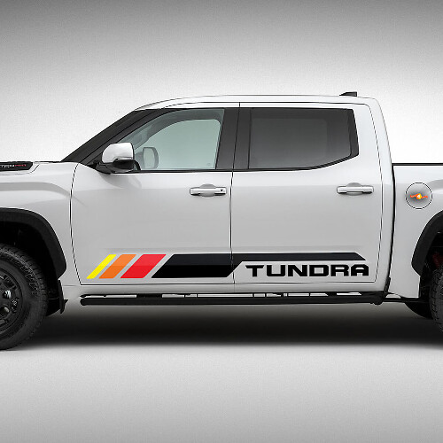 Heritage Seitliche Streifen Vinyl-Aufkleber-Set für Toyota Tundra