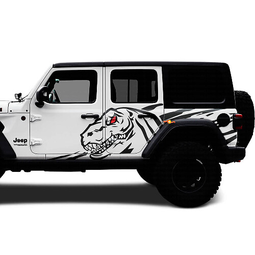 Jeep Gladiator Side Splash Dirt Vinyl-Aufkleber, Grafik-Set
