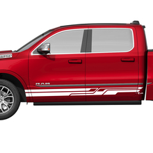 Seitenschwellerstreifen, Vinyl-Aufkleber, Grafiken für Dodge RAM 1500 TUNGSTEN 2
 3