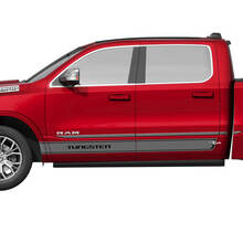 Seitentwocker Tungsten Streifen Vinyl -Aufkleber Aufkleber Grafik für Dodge Ram 1500
 2