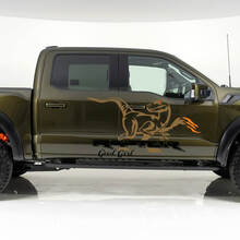 Ford F-150 Raptor Good Girl Side Doors Splash Graphics Side Decal Sticker
 2
