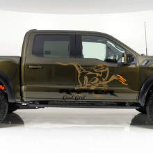 Good Girl Raptor Seiten-Tür Vinyl-Aufkleber Set für Musclecar Raptor_2