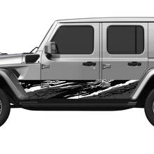 Camo Splash Seitentüren Vinyl Aufkleber Sticker 5 für Jeep Wrangler 3