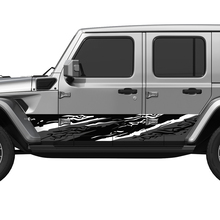 Camo Splash Wrap Seitentüren Vinyl Aufkleber Aufkleber Fit Jeep Wrangler
 3