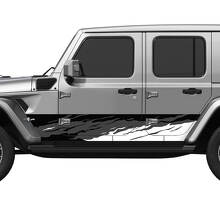 Camo Splash Seitentür Vinyl Aufkleber 6 für Jeep Wrangler 3