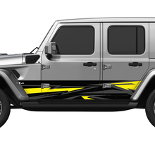 Camo Splash Wrap Seitentüren Vinyl Aufkleber Aufkleber Fit Jeep Wrangler 4
 2