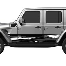 Camo Splash Wrap Seitentüren Vinyl Aufkleber Aufkleber Fit Jeep Wrangler 4
 3