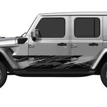 Camo Splash Seitentür Vinyl-Aufkleber 3 für Jeep Wrangler 2