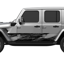 Camo Splash Wrap Seitentüren Vinyl Aufkleber Aufkleber Fit Jeep Wrangler 5
 3