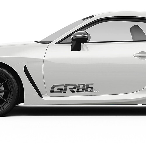 Türen Seitenstrobe Grafikaufkleber Aufkleber für Toyota Gr86
