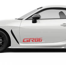 Türen Seitenstrobe Grafikaufkleber Aufkleber für Toyota Gr86
 3