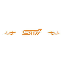 Windschutzscheibe Banner Vinyl Sticker Decal Grafik Rallye Fit Suba STI
 2