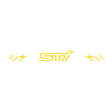 Windschutzscheibe Banner Vinyl Sticker Decal Grafik Rallye Fit Suba STI
 3