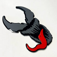 Individuelles Venom-Stil 3D Autoabzeichen-Emblem für Kotflügel, Heckklappe oder Kühlergrill_5