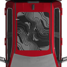 Topographische Karte Moonroof Vinyl-Aufkleber für Dodge RAM 1500 Tungsten_2