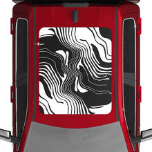 Topographische Karte Moonroof Vinyl-Aufkleber für Dodge RAM 1500 Tungsten_3
