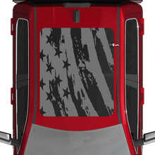 Abgenutzter USA-Flaggen-Dach-Vinylaufkleber für Dodge RAM 1500 Tungsten_2