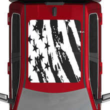 Abgenutzter USA-Flaggen-Dach-Vinylaufkleber für Dodge RAM 1500 Tungsten_3