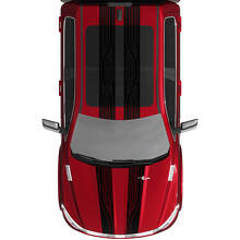 Dual Stripes Vinyl -Aufkleber Aufkleber Grafik für Dodge Ram 1500 Wolfram
 3