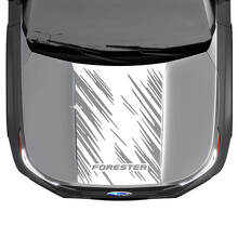 Kapuzen -Vinyl -Aufkleber -Aufkleber -Dekalgrafik für Suba Forester
 2