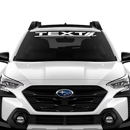 Streifen Windschutzscheiben Vinyl-Aufkleber 2 für Subaru Outback