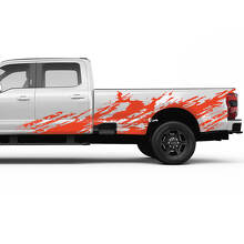 Ford F150 F250 F350 Splash Grunge Decal Kit - Nacht
 3