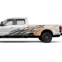 Ford F150 F250 F350 Splash Grunge Decal Kit - Nacht
 2