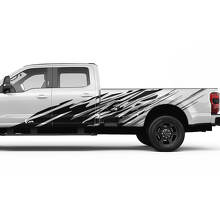 Ford F150 F250 F350 Splash Grunge Decal Kit - Nacht
 3