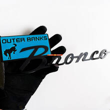 Outer Banks 3D Kotflügelabzeichen Emblem für Musclecar Horse_5
