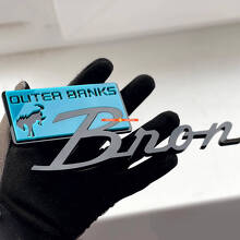 Outer Banks 3D Kotflügelabzeichen Emblem für Musclecar Horse_7