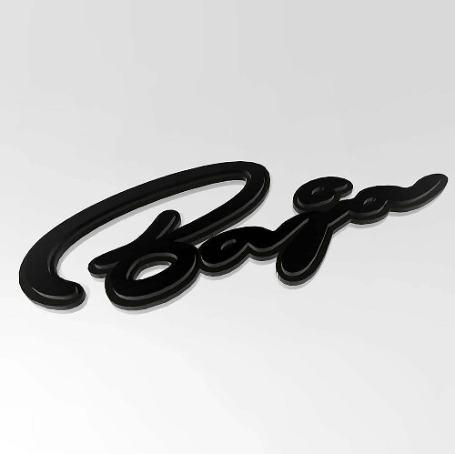 Shelby Baja Raptor 3D Emblem Individuelle Kotflügelplakette 2 Für Ford Raptor