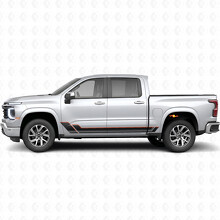Winkelkontur Tür- & Schweller Vinylstreifen für Chevrolet Silverado 1500 Next Generation 2027_2