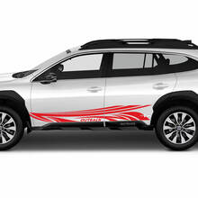 Seitentüren Stammes -Vinyl -Aufkleber -Aufkleber -Dekalgrafik für Suba Outback
 3