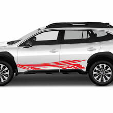 Tribal Style Türseitenstreifen Vinyl-Aufkleber-Set für Subaru Outback_3