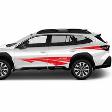 Seitentüren Stammes -Vinyl -Aufkleber -Aufkleber -Dekalgrafik für Suba Outback 2
 3