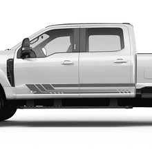 Ford F150 F250 F350 Rocker Panel Side Stripes Vinyl -Aufkleber -Grafik
 2