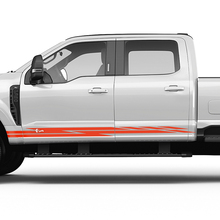 Ford F150 F250 F350 Rocker Panel Side Stripes Vinyl Aufkleber Grafik 2
 3