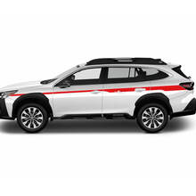 Seitentüren Streifen Vinyl Aufkleber -Aufkleber Grafik für Suba Outback
 3