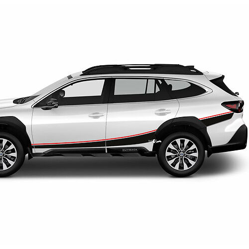Seitentürstreifen Vinyl Aufkleber -Aufkleber Grafik für Suba Outback
